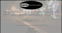 Desktop Screenshot of hughesproduction.com